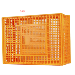 White and orange options are available for weight affecting quality of chick cages for transport