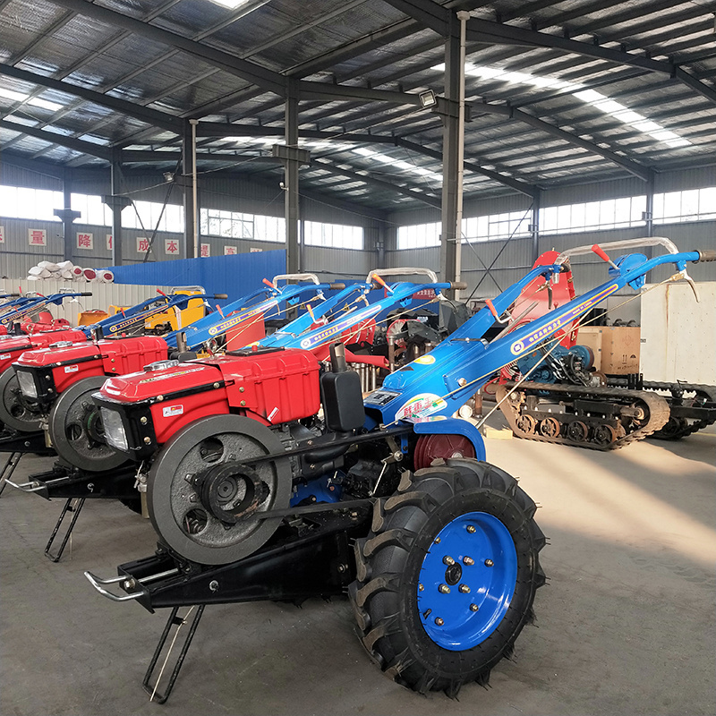 Chinese Agricultural Machinery Equipment With 2 Wheel Behind New Mini Tractors