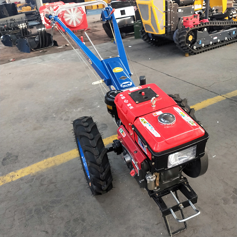 Chinese Agricultural Machinery Equipment With 2 Wheel Behind New Mini Tractors