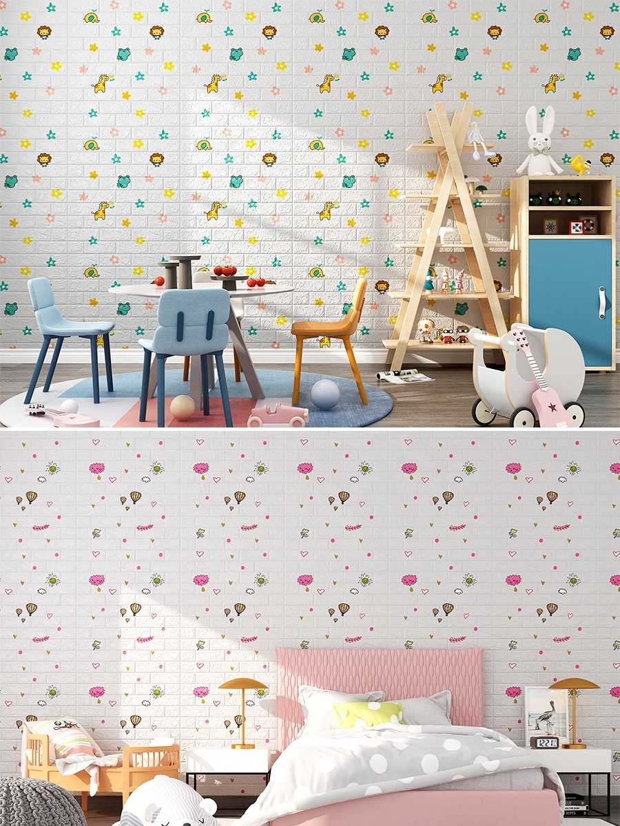 3d wallpaper home decoration home interior self adhesive wallpaper 3d wallpaper sticker