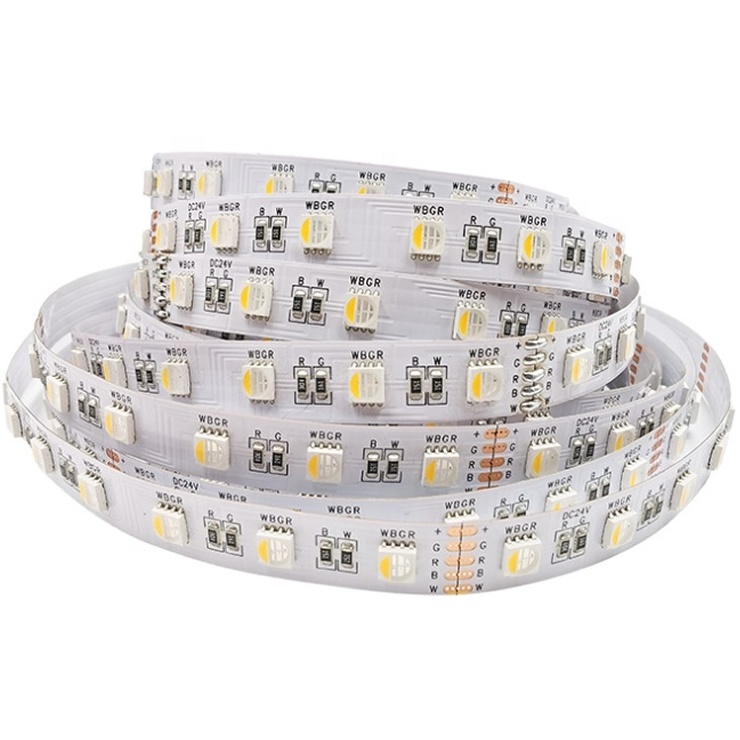 12v 24v addressable rgbw ww led strip light outdoor ip65 waterproof 4in1smd 5050 rgbw led strip