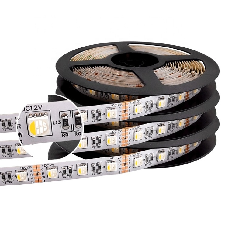 12v 24v addressable rgbw ww led strip light outdoor ip65 waterproof 4in1smd 5050 rgbw led strip