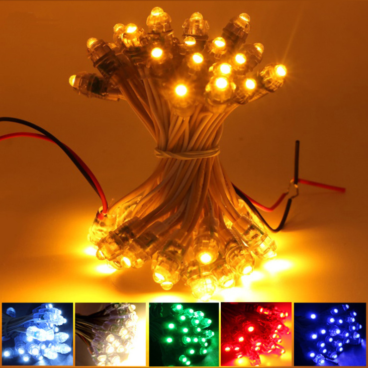 9mm 12mm single color christmas light string 12V LED Pixel Light for Advertising Letter