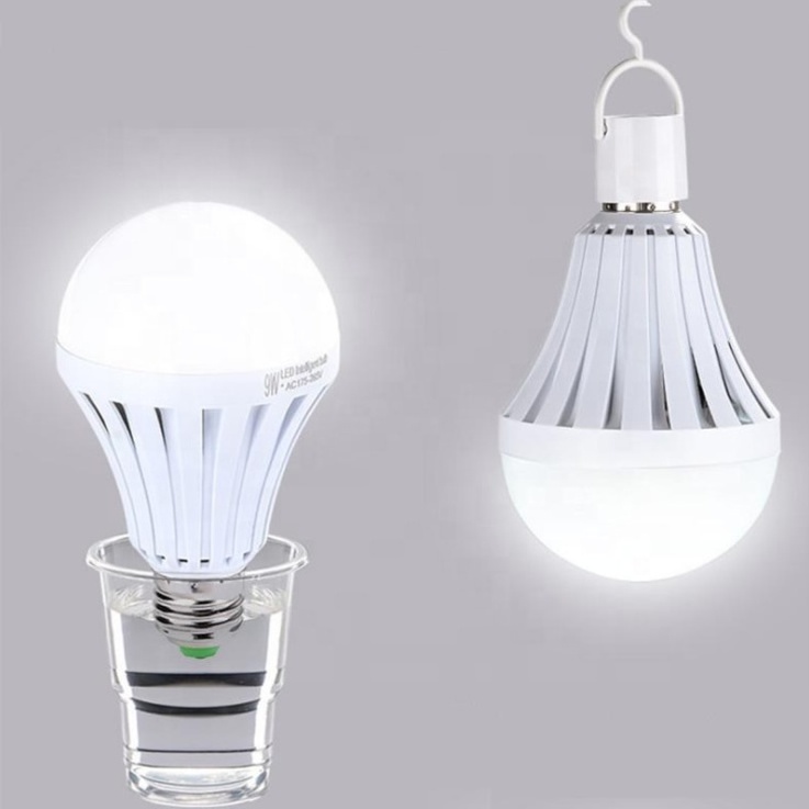 5W 7W 9W 12W E27 B22 Cool White Intelligent Light LED Emergency Bulb