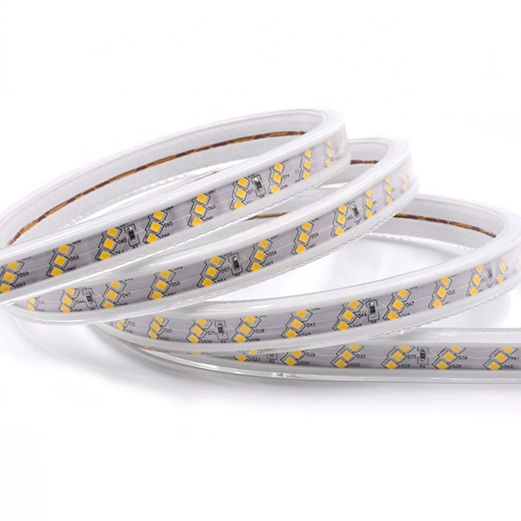 220v smd 2835 180led per meter double three rows waterproof led strip light