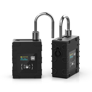 G300N Wholesale GPS Tracking Smart Lock 9600mAh Sim Card Padlock For Container Truck Tank Logistics Cars