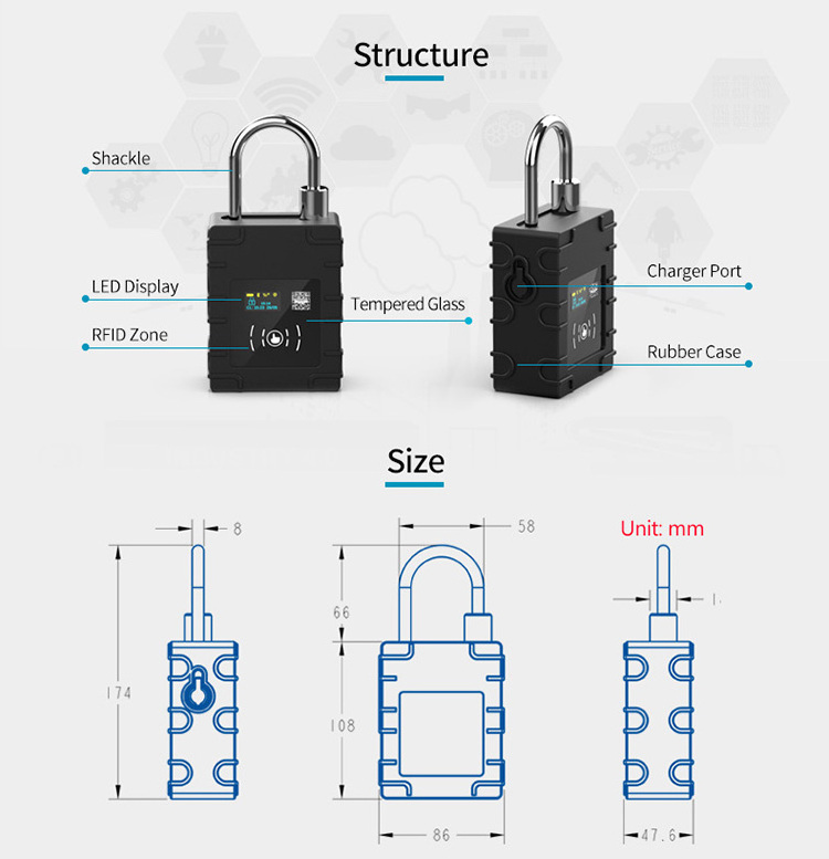 G300N Geo Fence GPS Tracker Lock