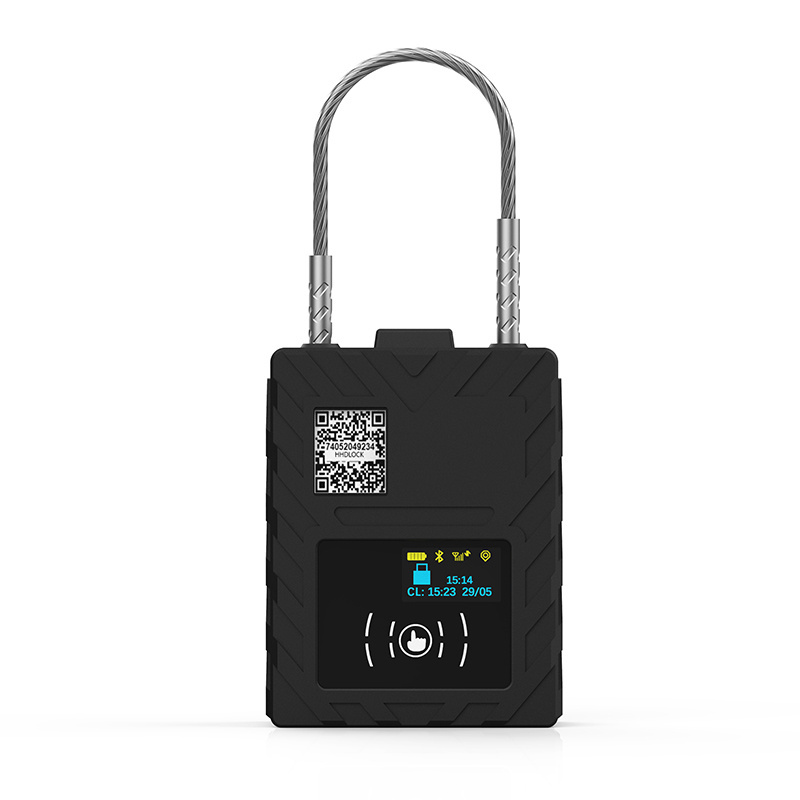 Security Gates Fences Outdoor Smart Padlock 4G IoT Remote Access Control Lock