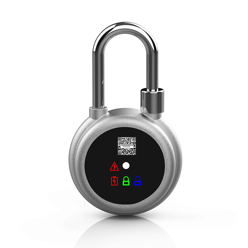 Rechargeable BT BLE Smart Padlock IP67 Waterproof Cabinet Lock