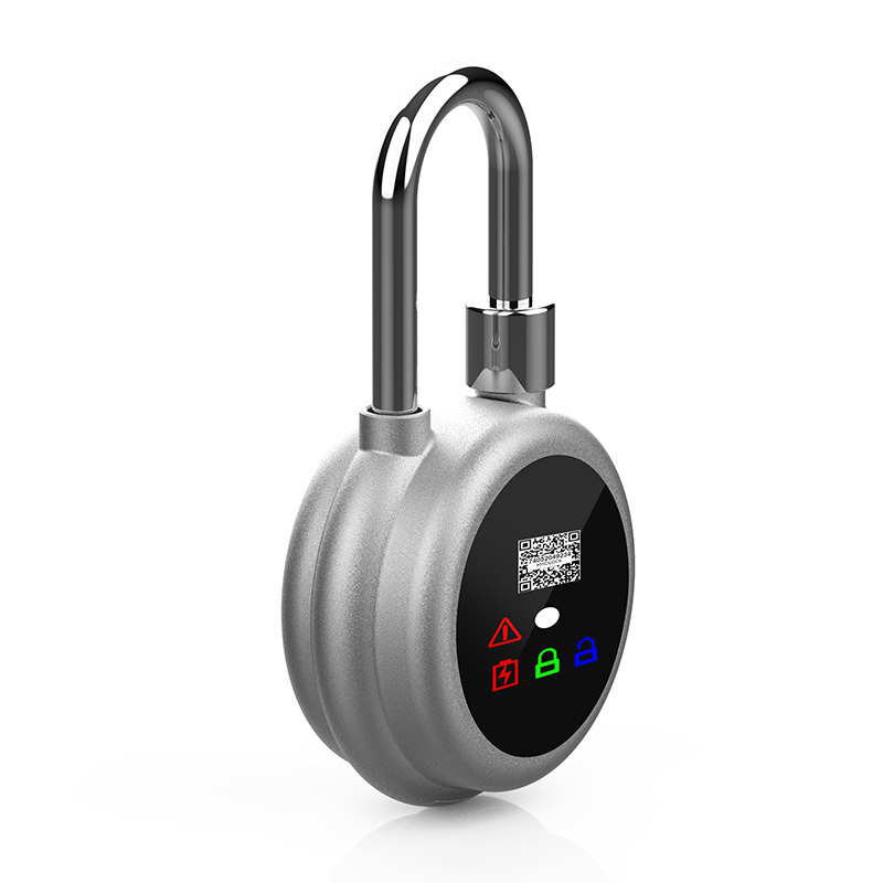 Rechargeable BT BLE Smart Padlock IP67 Waterproof Cabinet Lock