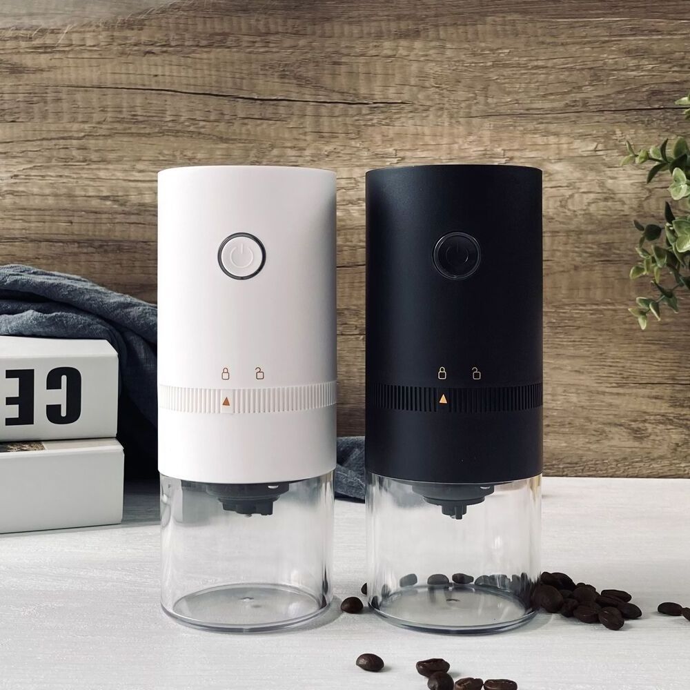 High Performance Customized White Mill Coffee New Rechargeable Coffee Grinder Electric Coffee Grinder