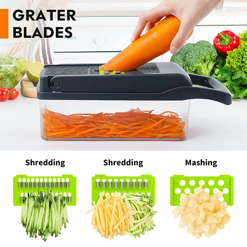 Kitchen Accessories gadget Household Potato Slicer chopper radish slicing grater manual Multi-Functional Vegetable Cutter