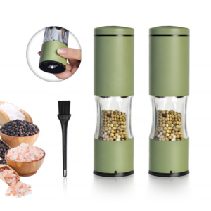 Kitchen Gadgets Stainless Steel salt pepper mill Manual salt and pepper grinder set mills Adjustable Ceramic Grinder