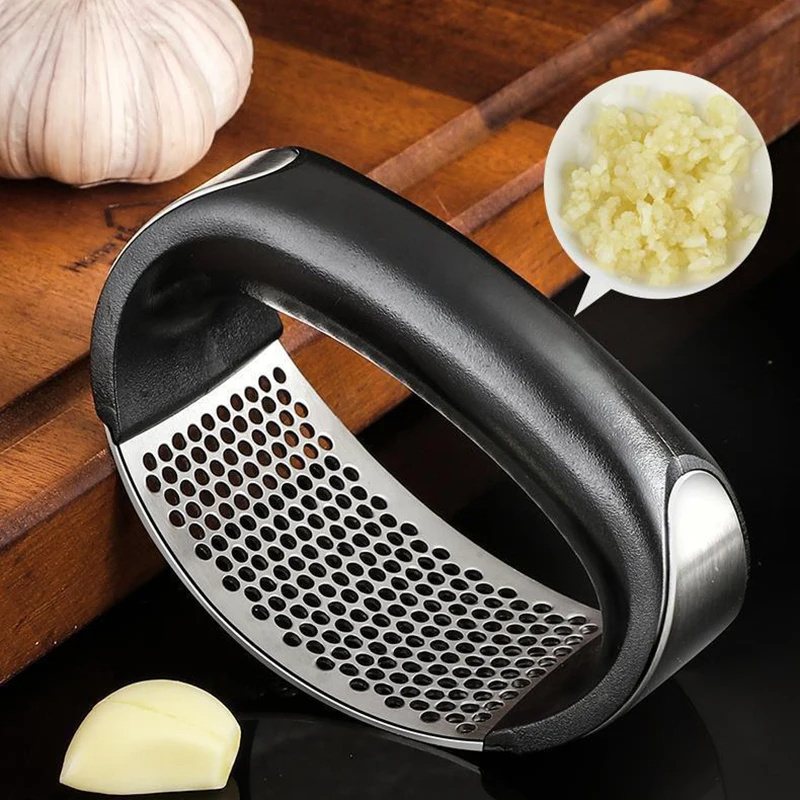 Garlic masher manual pressure garlic clamp household masher mashed garlic artifact kitchen tool Accessories