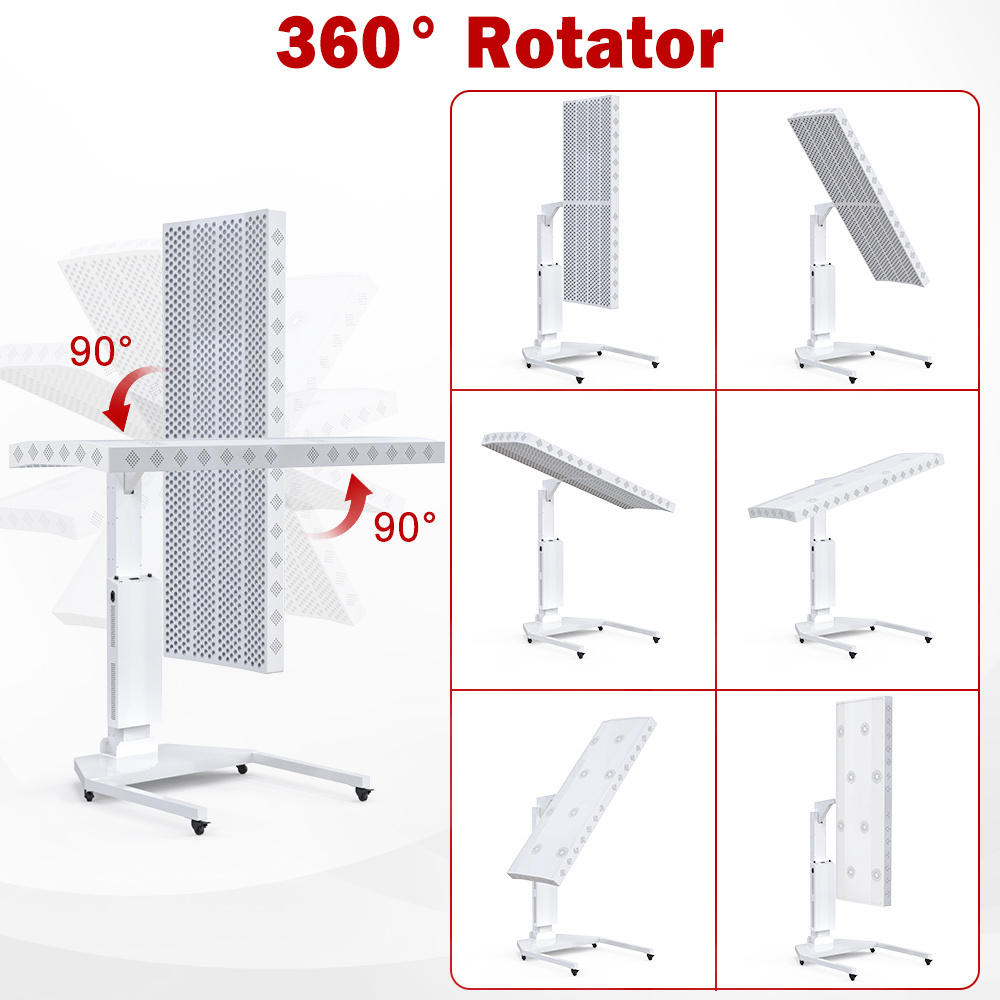 OEM ODM 360 Full body treatment Phototherapy device Stand up Over red light therapy tanning bed for Home Beauty