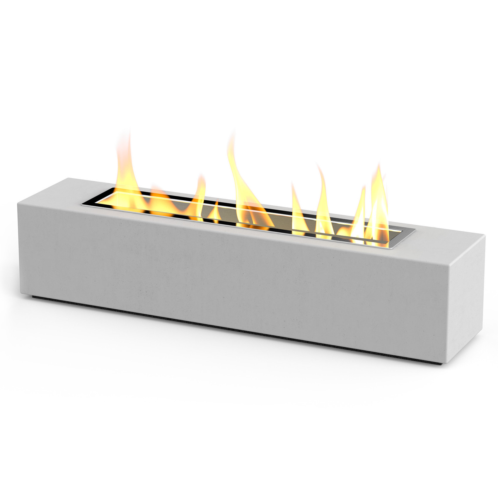 Hot Selling High Quality Portable Personal Bio Ethanol Concrete Cement Fireplace Tabletop Fire Pit For Outdoor And Indoor Use