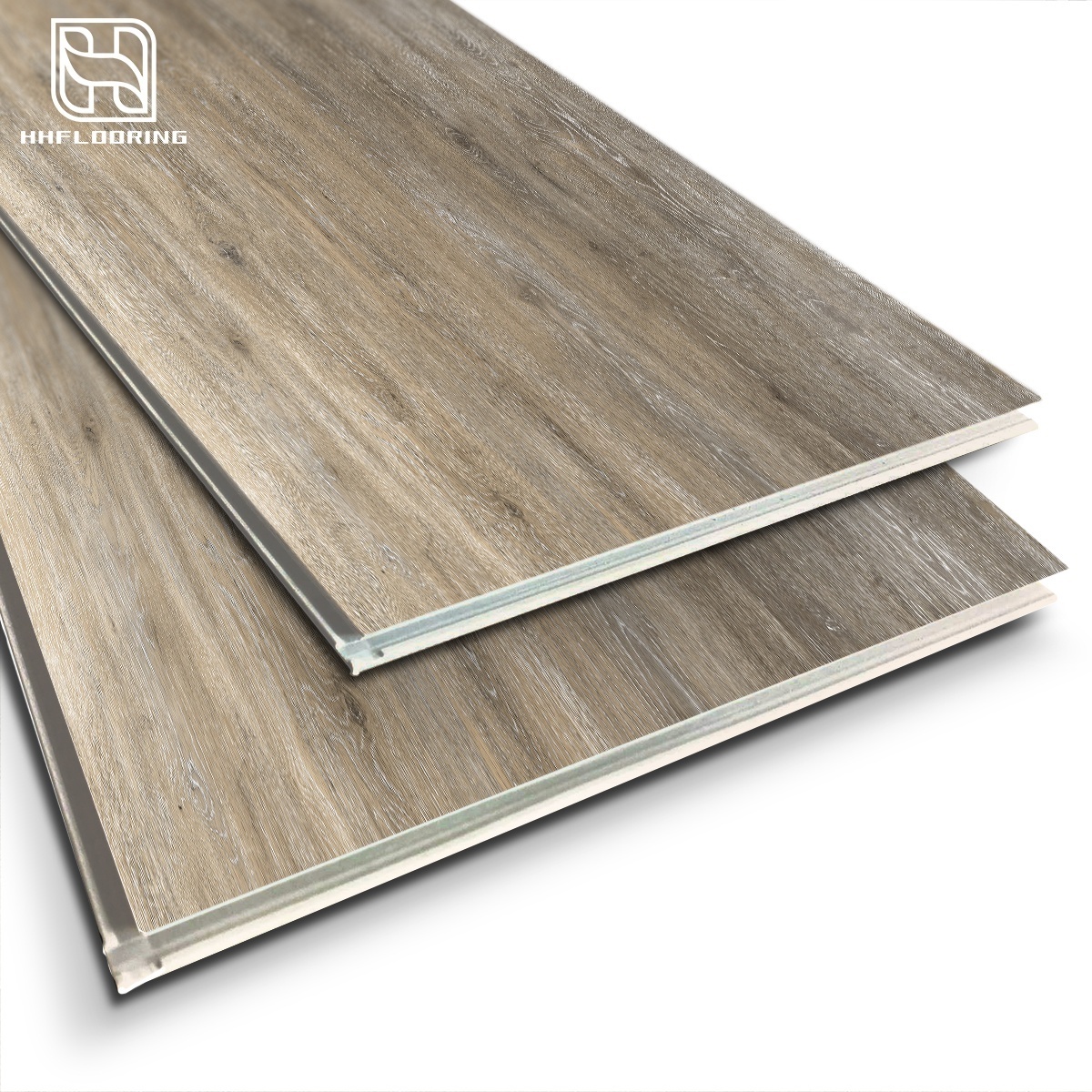 HH Flooring waterproof vinyl teja de plastico oak veneer engineered SPC clicklock floor pisos laminados pvc plastic floor panel