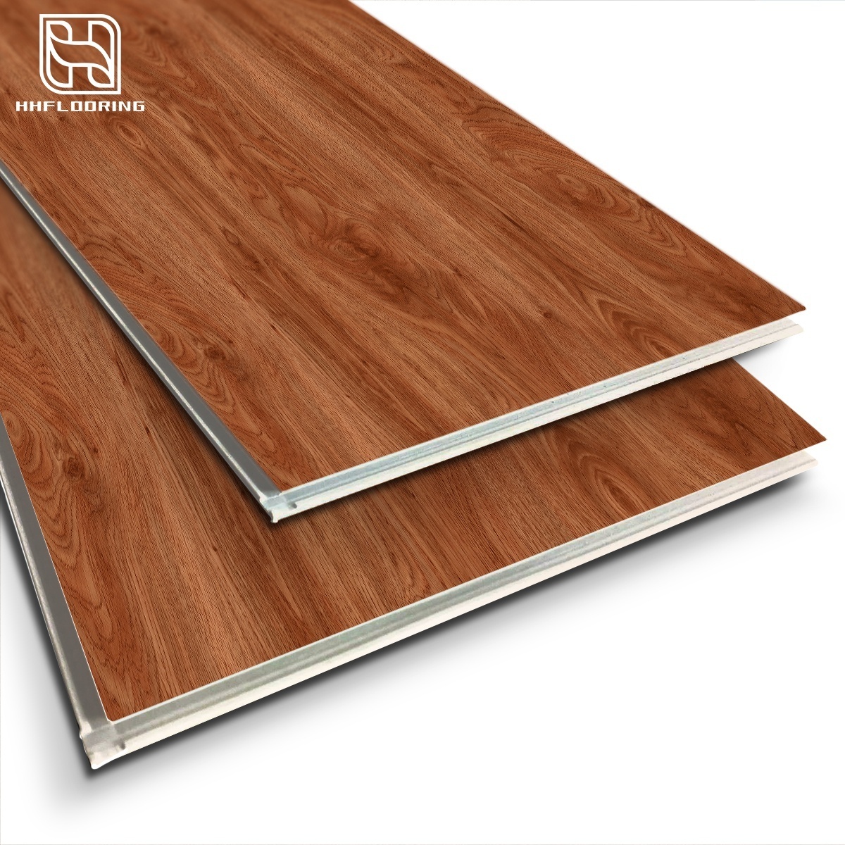 HH Flooring waterproof vinyl teja de plastico oak veneer engineered SPC clicklock floor pisos laminados pvc plastic floor panel