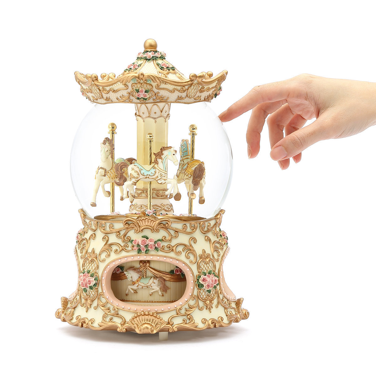 ODM Snow Globe For Gift carousel music box