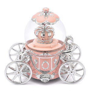 Light Musical Snow Globe For Home Decorative wedding music box custom snowball manufacturer