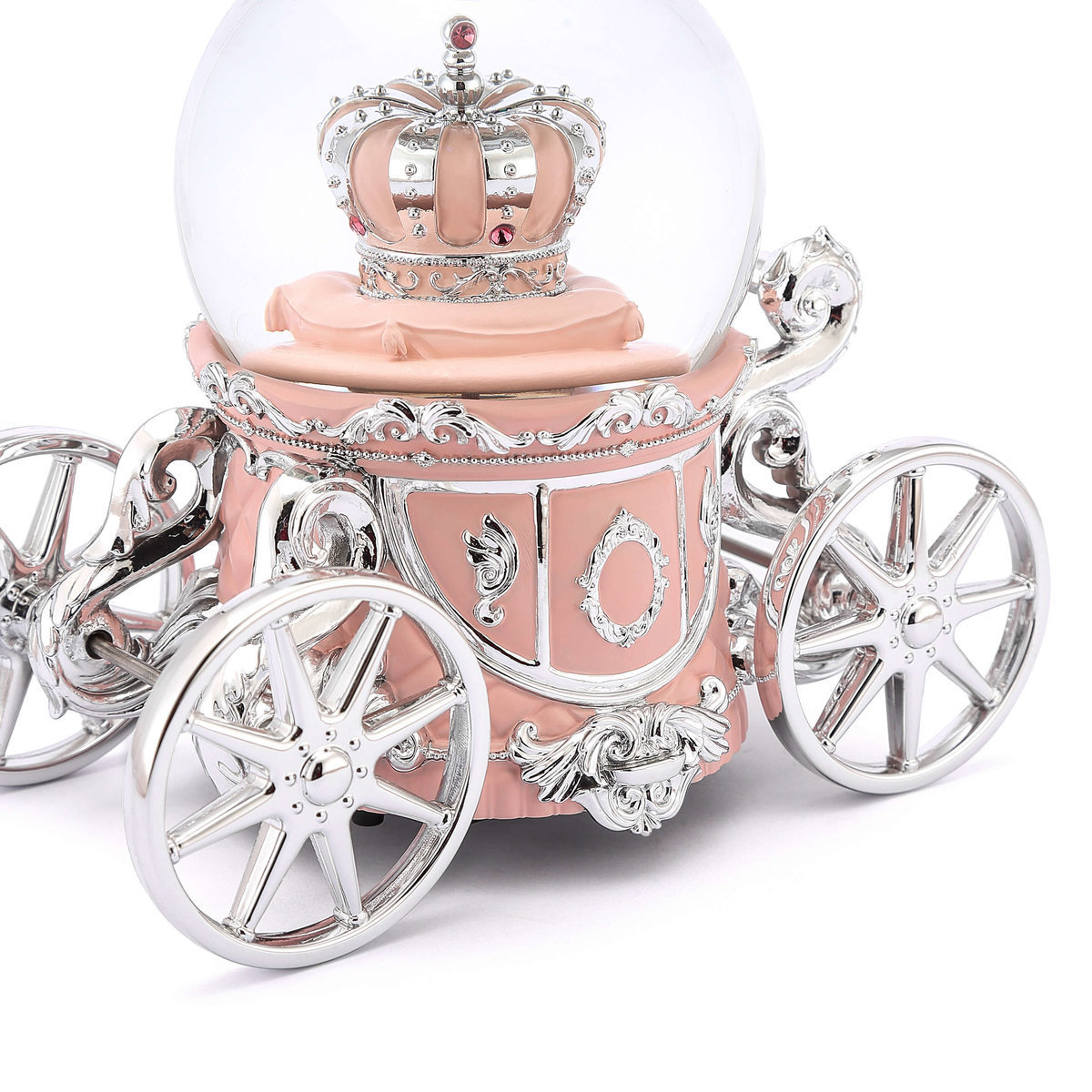 Light Musical Snow Globe For Home Decorative wedding music box custom snowball manufacturer