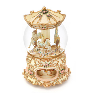 ODM Snow Globe For Gift carousel music box