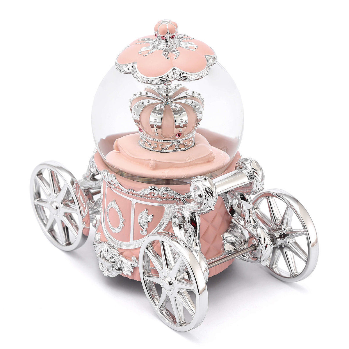 Light Musical Snow Globe For Home Decorative wedding music box custom snowball manufacturer