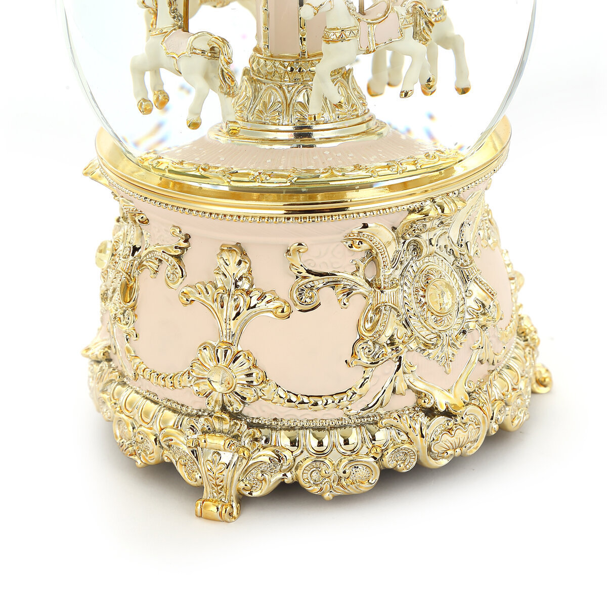 ODM carousel Snow Globe music box For Decorate