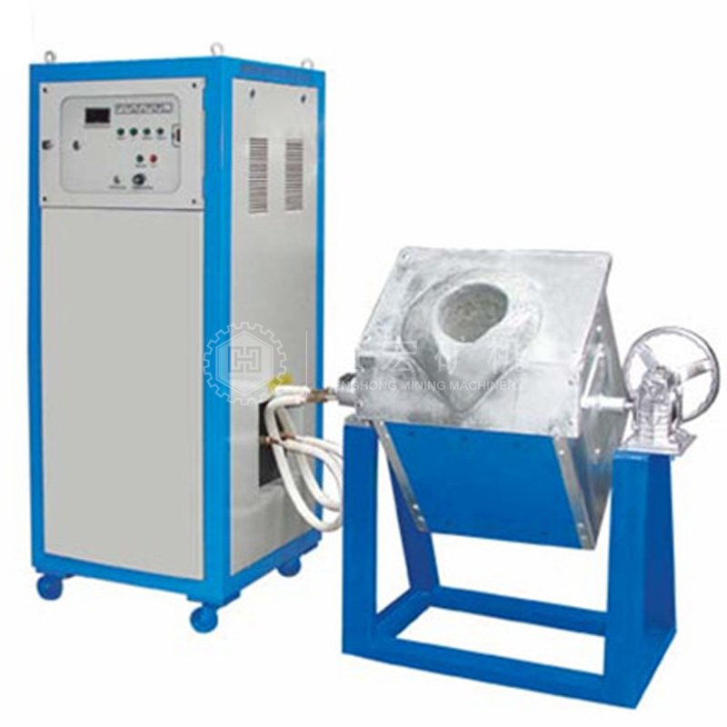 High Frequency 1KG 2KG 3KG 5KG Electric Metal Melting Furnace Copper/Aluminum/Steel/Iron/Gold Smelting Furnace For Sale In Egypt