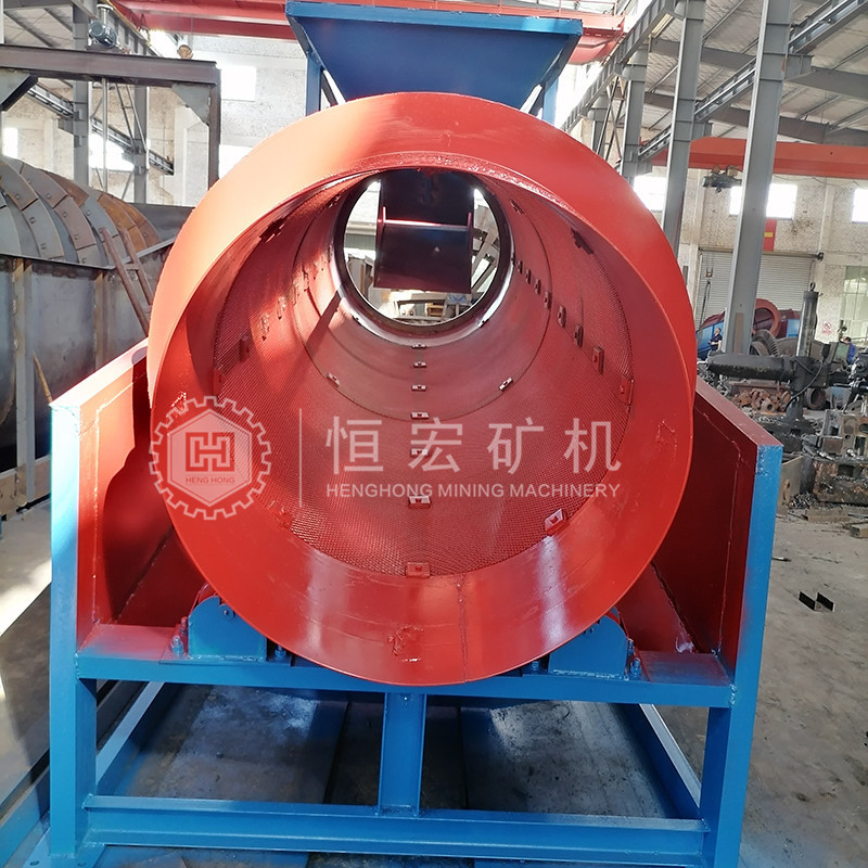 Full Automatic Sand Machine, Rotary Soil Sieve, Stone Separator, Small Mobile Gold Mining Mineral Ore Clay Trommel Drum Screen