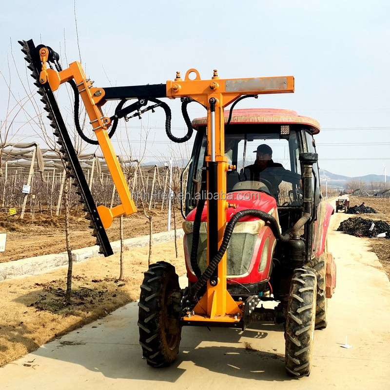 2023 new product hydraulic control multi-purpose hedge trimmer tractor mounted tree cutter tree pruner machine