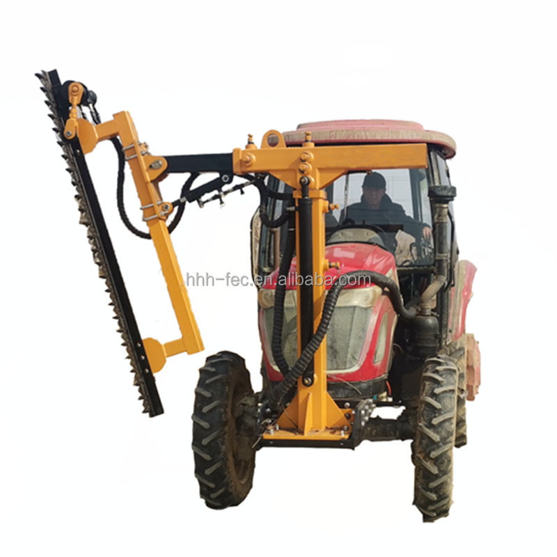 Tractor Mounted Tree Cutter Vertical Tractor Hedge Orchard Trimmer For Farm