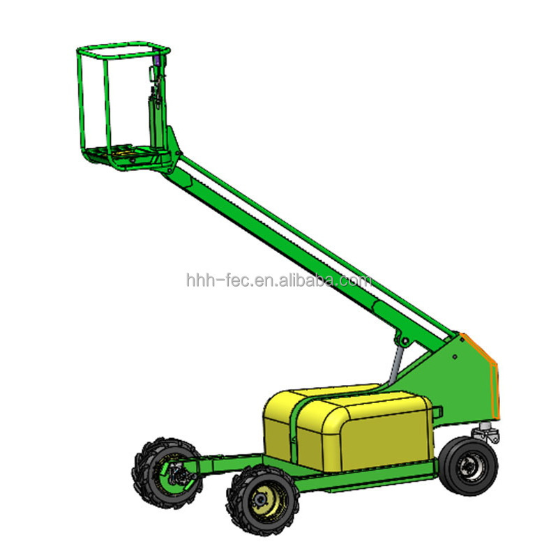 Factory direct sale towable orchard lifting platform mobile lift towable cherry picker