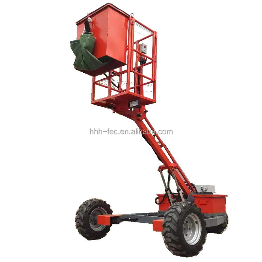 Factory direct sale three-wheeled orchard pruning picking mobileelevating platforms Cherry picker