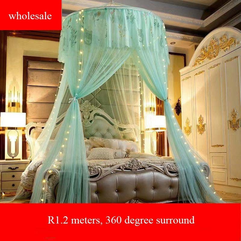 Mosquitero colgado con Cabeza Redonda wholesale price mosquito net bed canopy round head hanging mosquito net