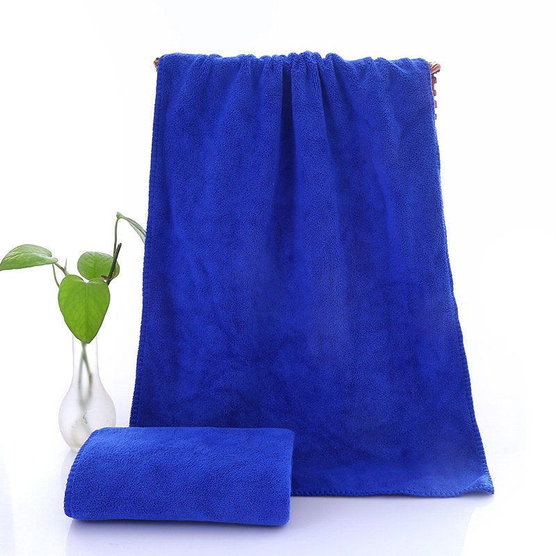 wholesale price Microfiber facial bath towel Beauty Salon hotel usage 35*75cm facial towel and 70*140cm shower towel