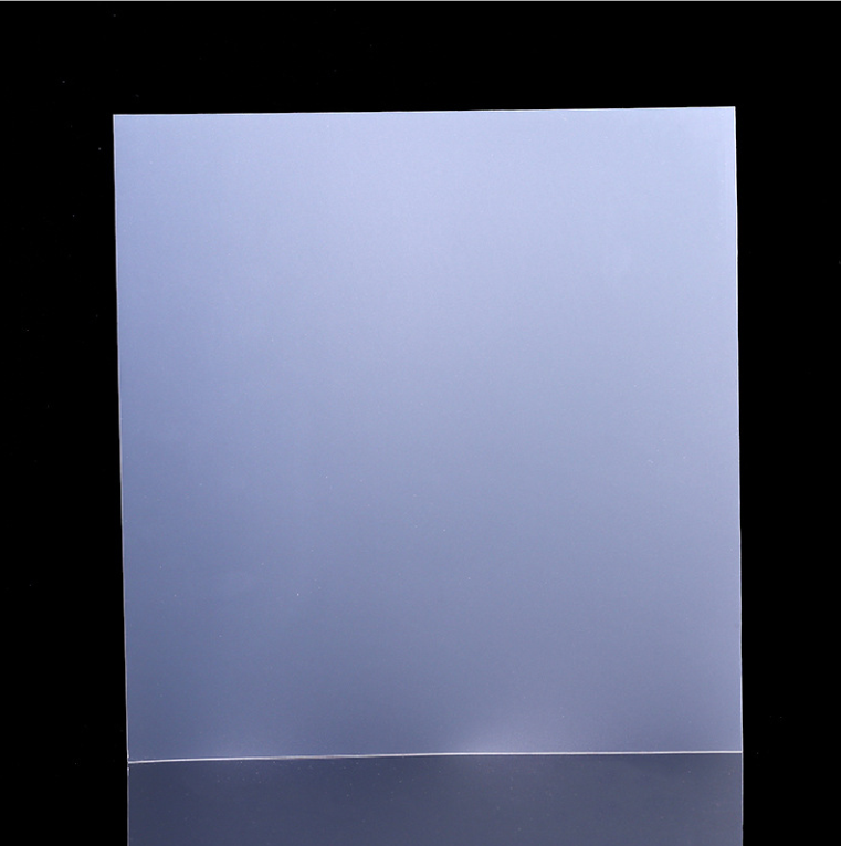 0.25mm thick double side protection rigid pvc / pp clear plastic sheets