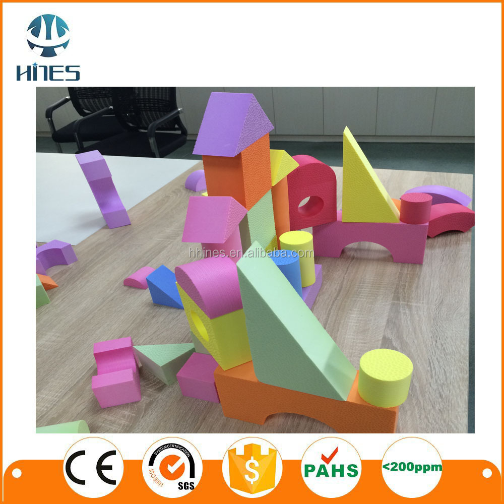 huge big EVA Foam Material Educational Big Building Blocks for Children indoor playground play center