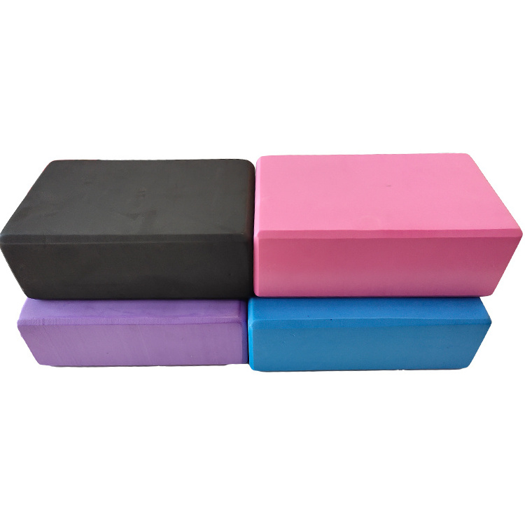 Large Inventory Non-Slip Yoga Block EVA Foam Lightweight Exercise Block for Yoga Pilates