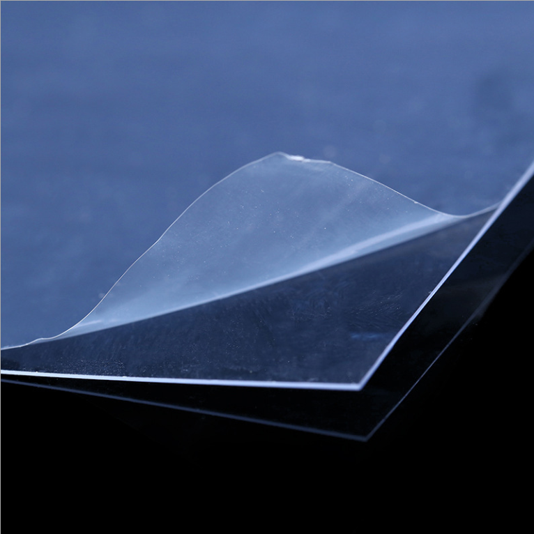 0.25mm thick double side protection rigid pvc / pp clear plastic sheets