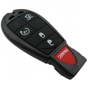 Master 4+1 Buttons Smart Car key for Chrysler car alarms key fob with car emblem