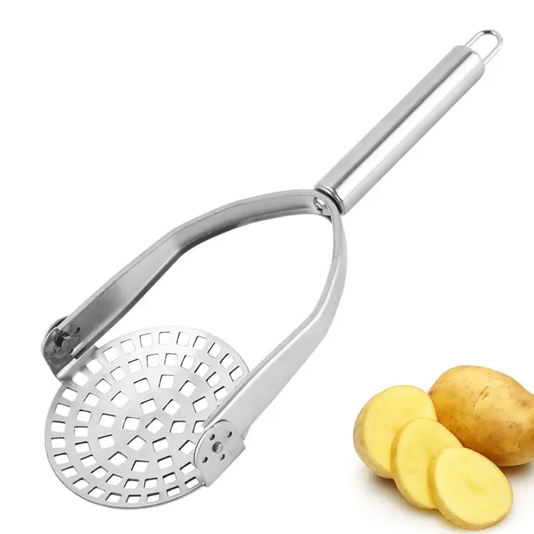 2024 hot-selling Stainless Steel Potato Masher/Press  fruit masher