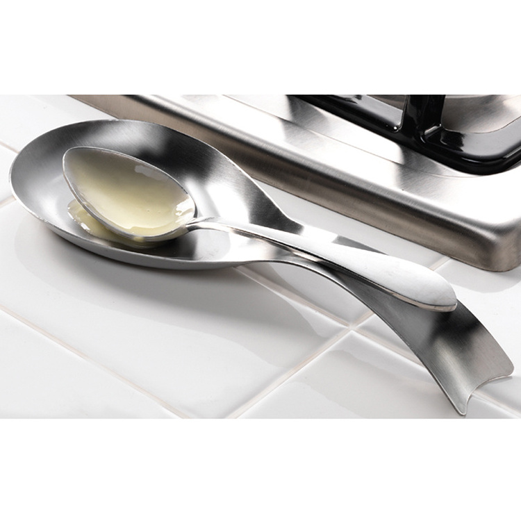 stainless steel spoon rest,spoon holder