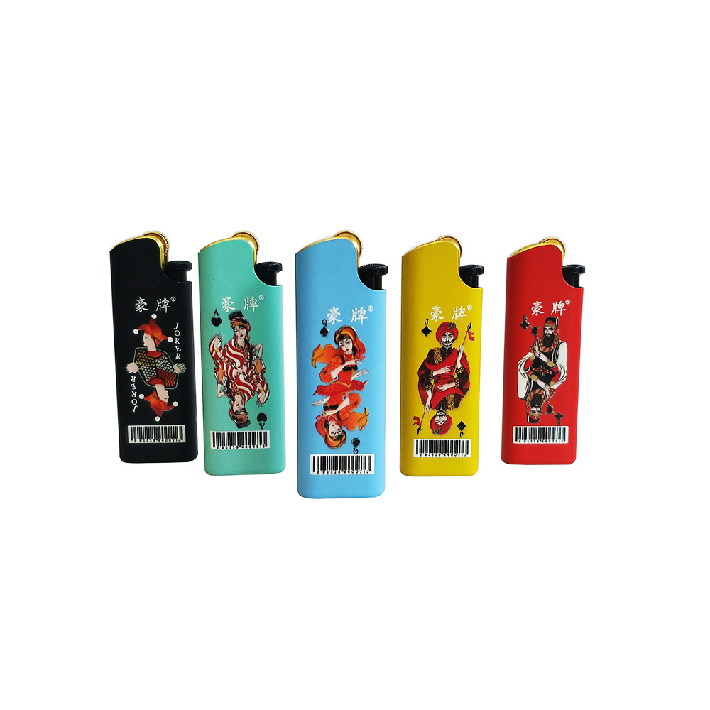 wholesale  Variety Of Colors Available Refillable Flint lighter cigarette gas Lighter Smoking Lighter