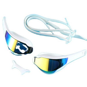 Adult Custom Logo UV Protect HD Plating Anti Fog Eco Friendly Safety Swimming Equipment Swim Goggles Swimming Goggles