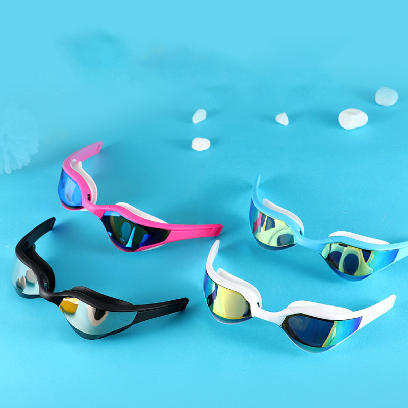 Adult Custom Logo UV Protect HD Plating Anti Fog Eco Friendly Safety Swimming Equipment Swim Goggles Swimming Goggles