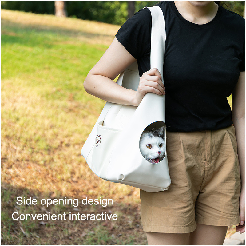 Wholesale Pet Supplies Portable Luxury Double Sided Pvc Pink Cat Carrier Pet Carriers Travel Products Cat Bag