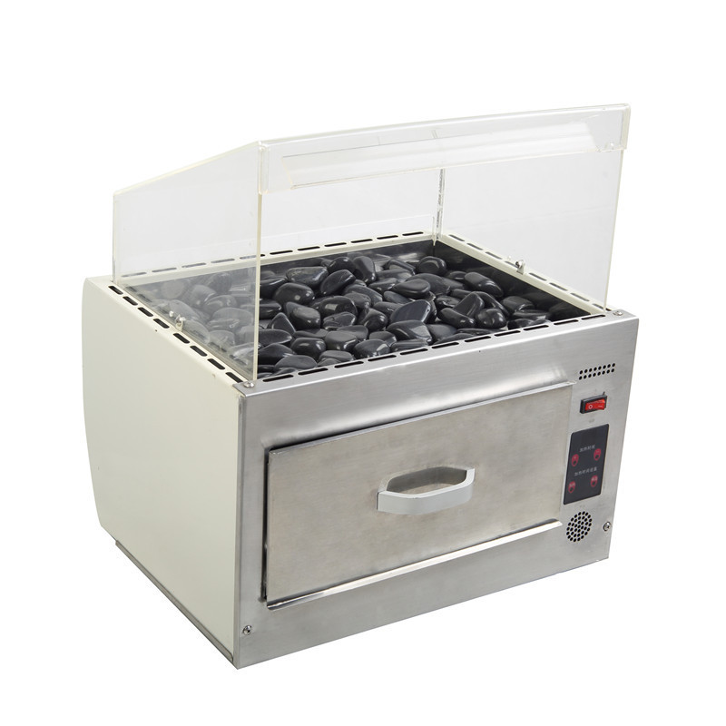 Commercial Volcanic Stone Corn Grill Machine  Electric Sweet Potato Roast Baking Oven