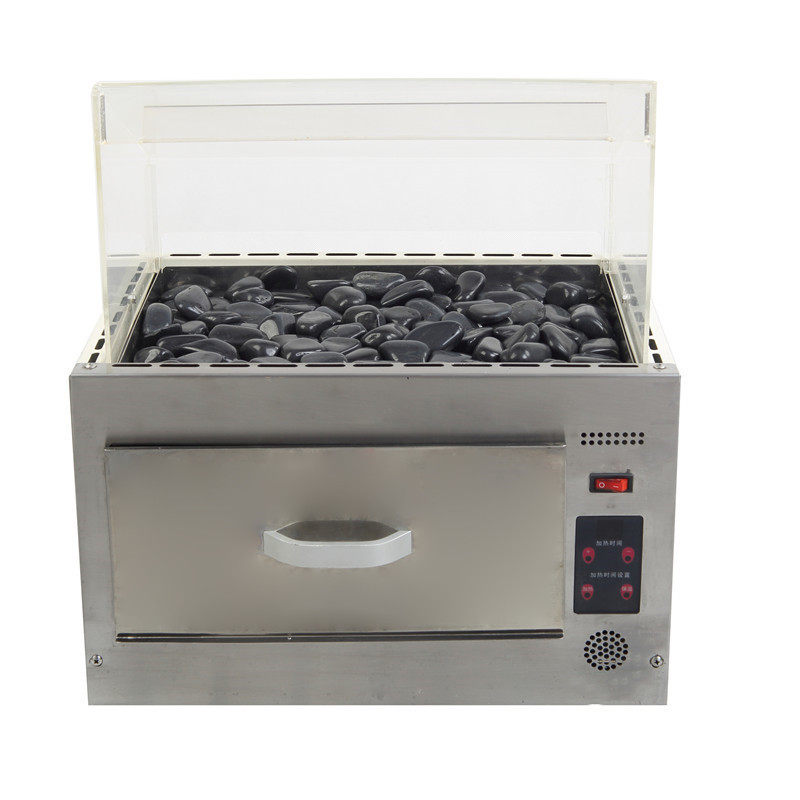 Commercial Volcanic Stone Corn Grill Machine  Electric Sweet Potato Roast Baking Oven