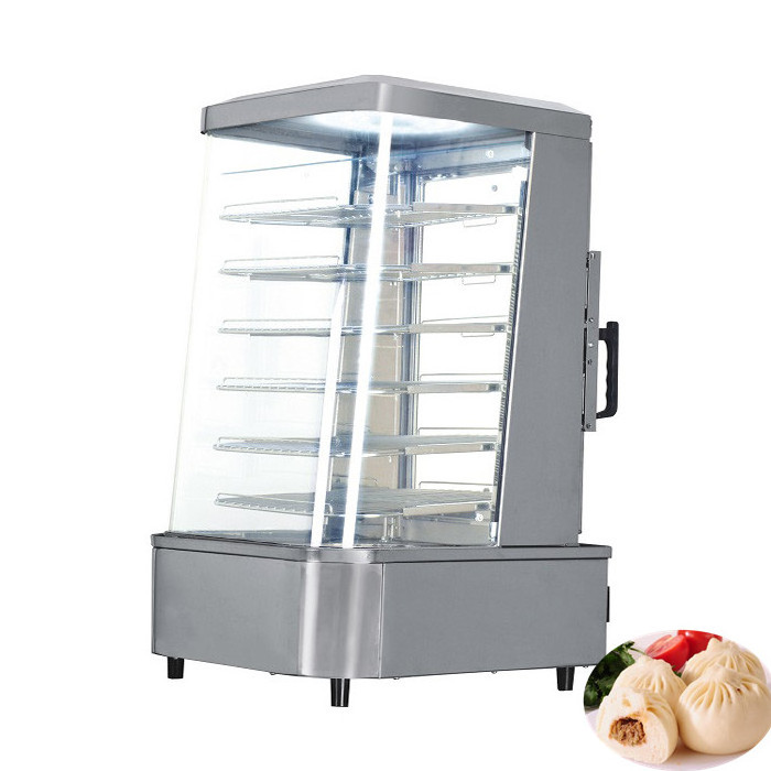 2023 NEW Wholesale Commercial glass large capacity self heating electric digital food steamer